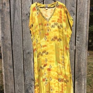 Throwback Nefertiti Moo Moo/House Dress